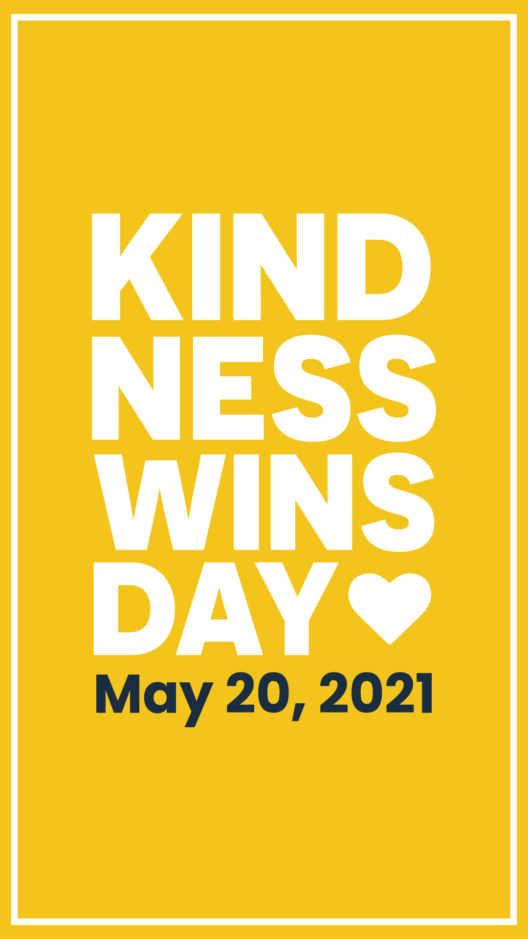 Kindness Wins Day — Kindness Wins